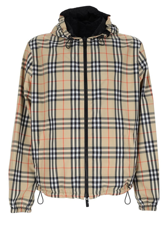 Giacca "Newport" Reversibile Con Motivo Check