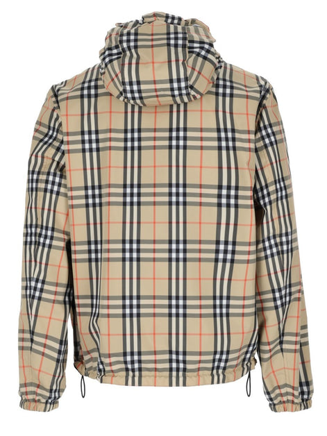 Burberry Giacca "Newport" Reversibile Con Motivo Check