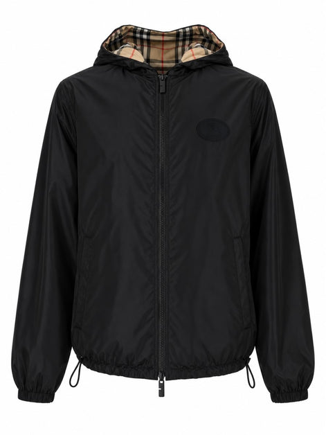 Burberry Giacca "Newport" Reversibile Con Motivo Check