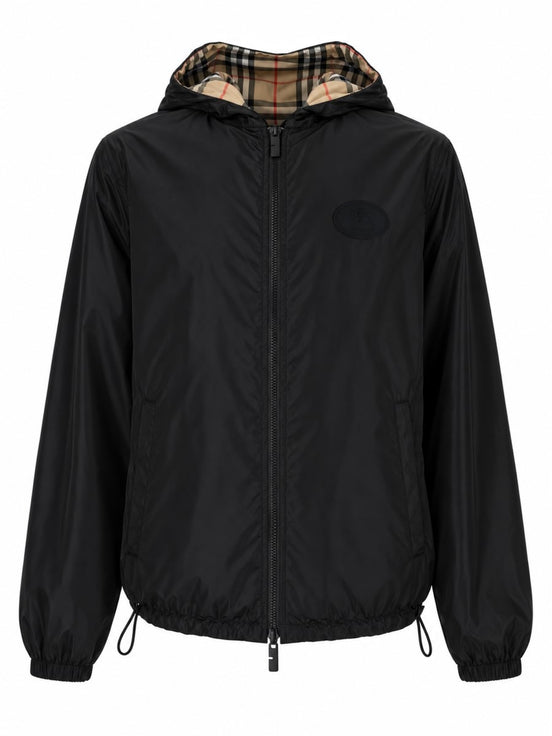Burberry Giacca "Newport" Reversibile Con Motivo Check