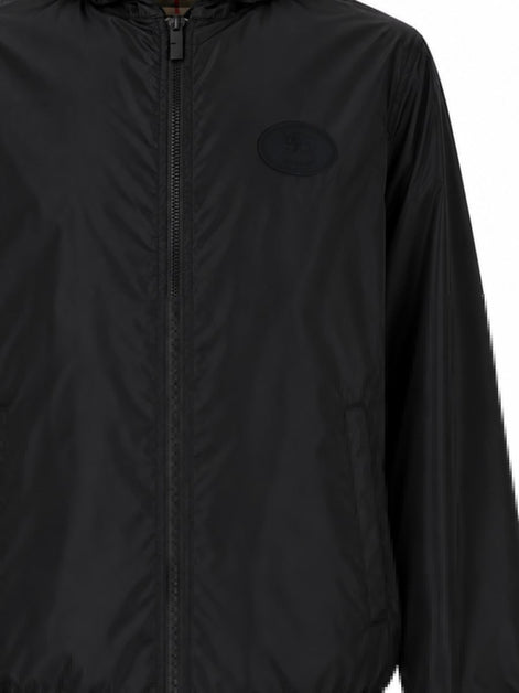 Burberry Giacca "Newport" Reversibile Con Motivo Check