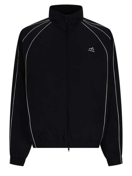 Giacca Tracksuit In Popeline Di Cotone