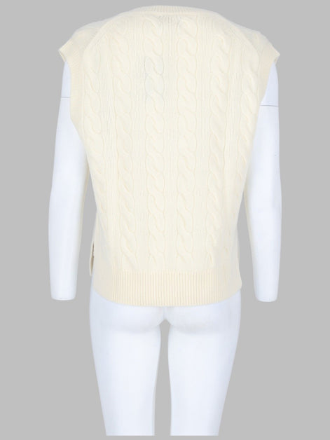 GILET IN LANA E CASHMERE