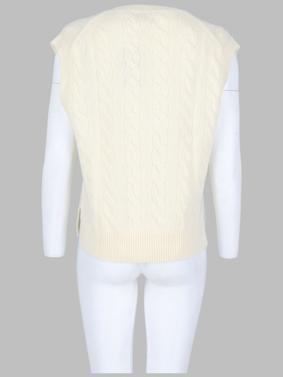 GILET IN LANA E CASHMERE