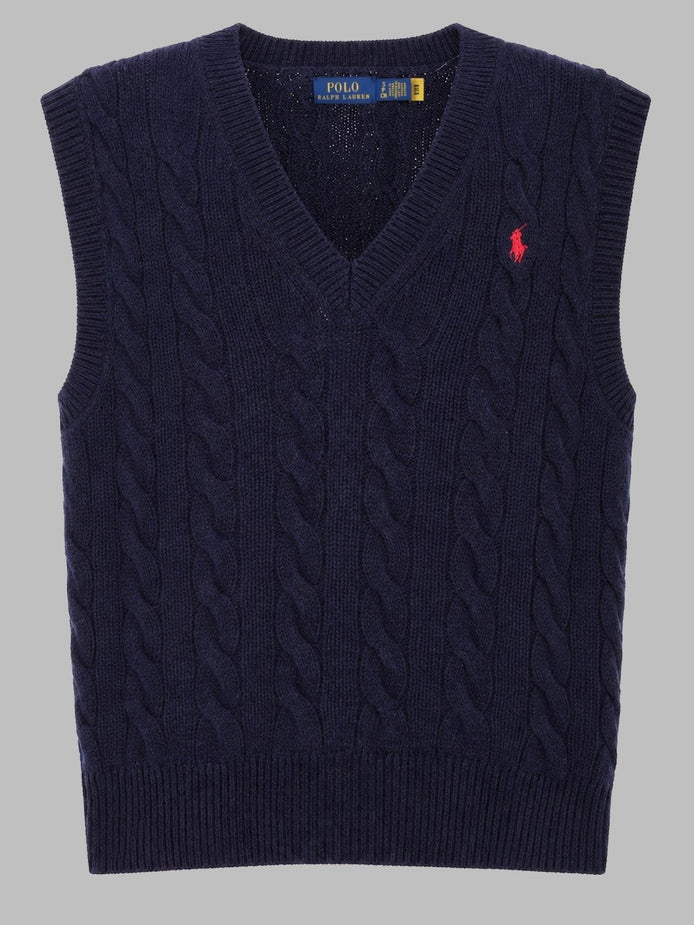 GILET IN LANA E CASHMERE