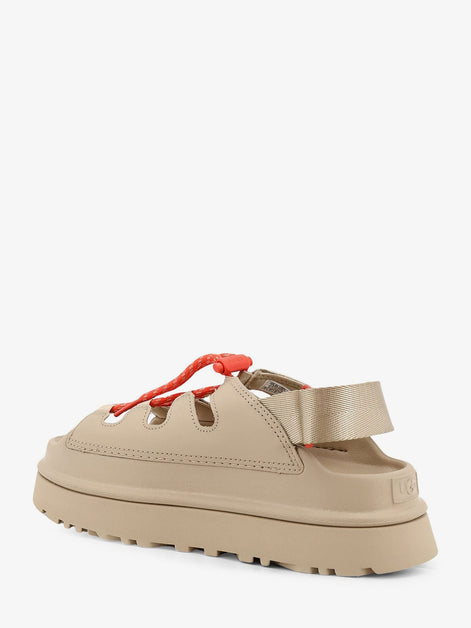 Goldenglow leather sandals