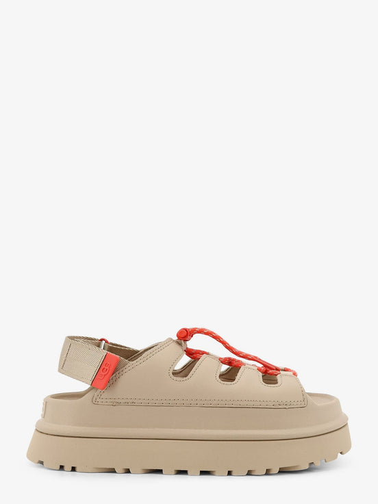 Goldenglow leather sandals