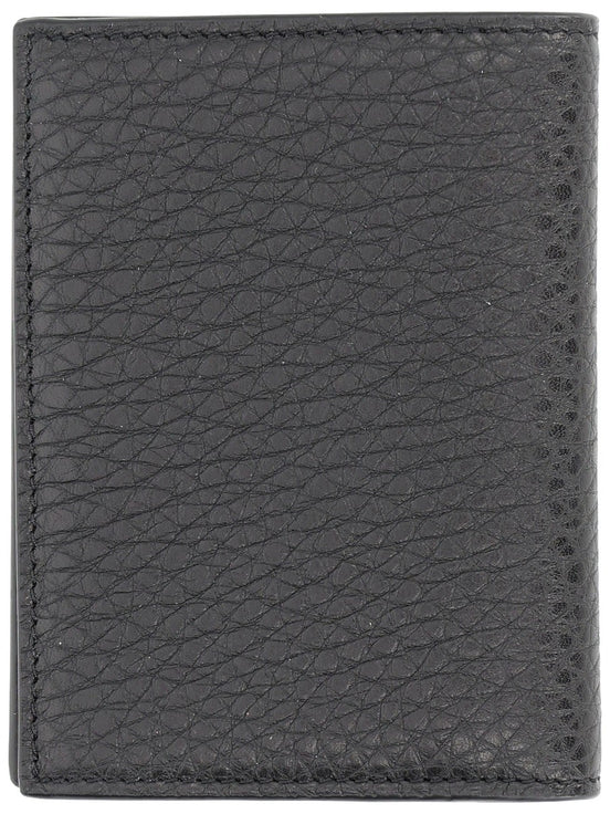 GRAIN LEATHER CARD HOLDER
