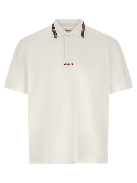 'Greca' polo shirt