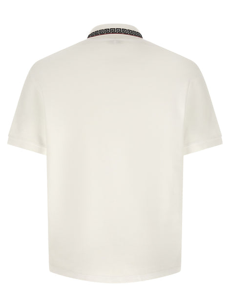 Versace 'Greca' polo shirt