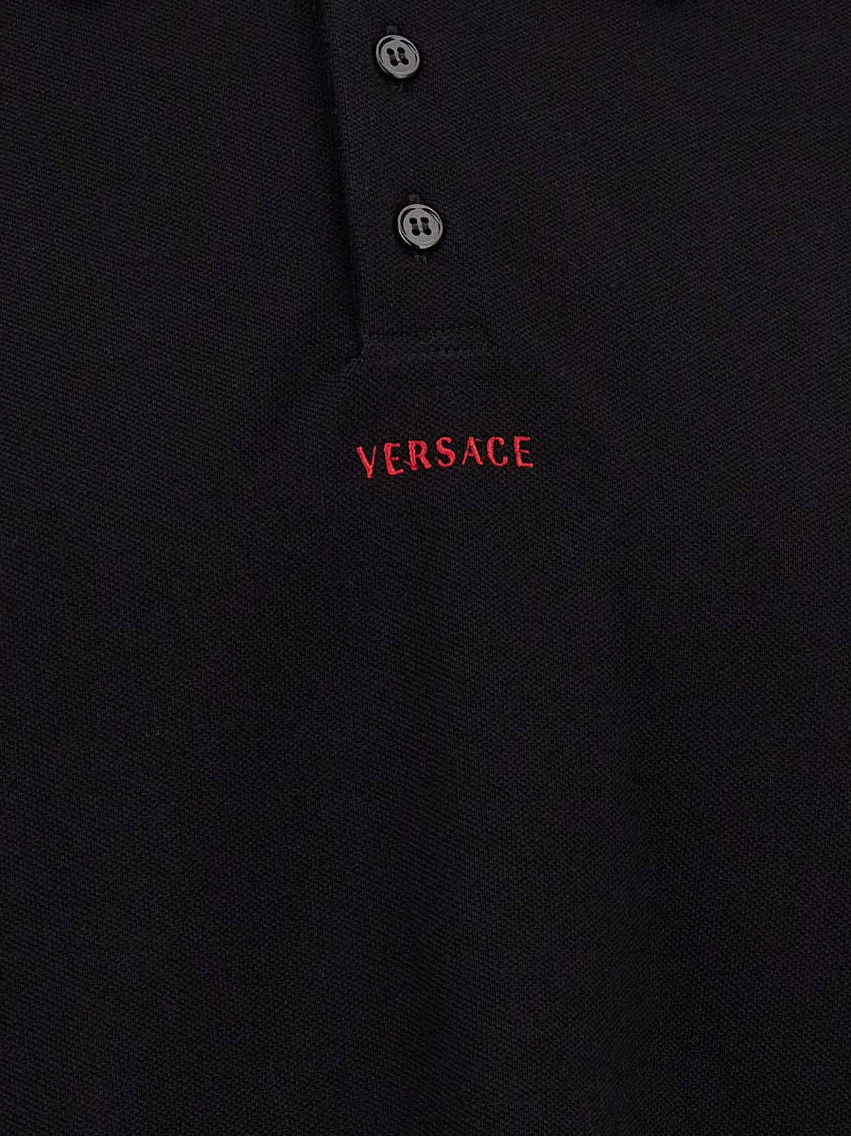 Versace 'Greca' polo shirt