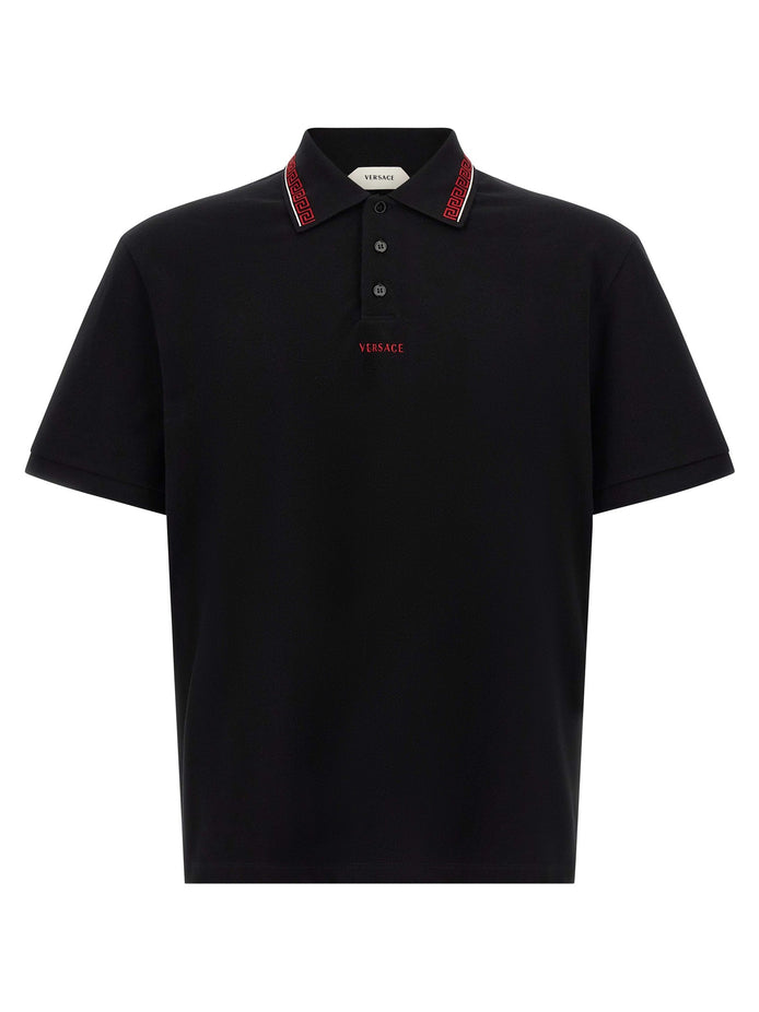 'Greca' polo shirt
