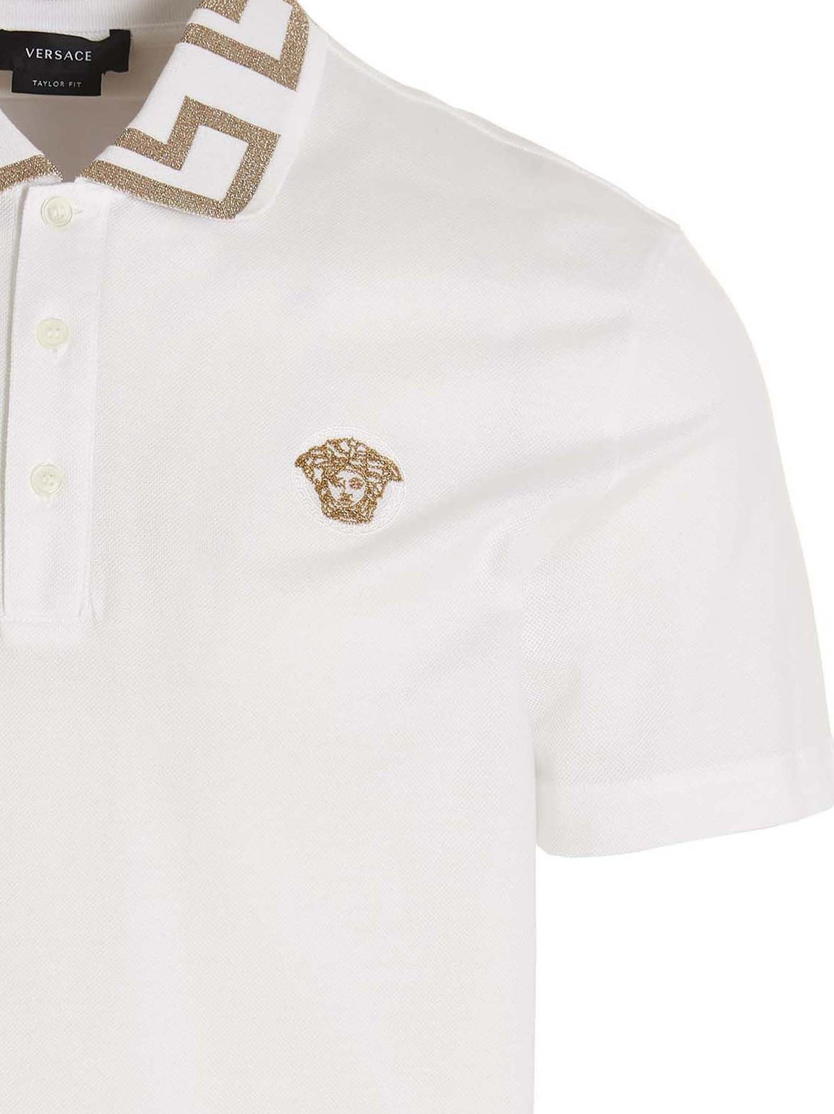 Versace 'Greca' polo shirt