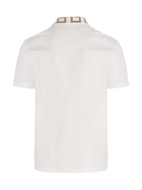 Versace 'Greca' polo shirt