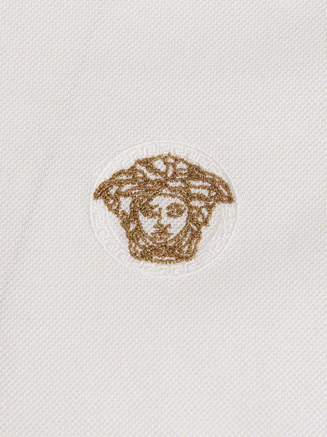 Versace 'Greca' polo shirt