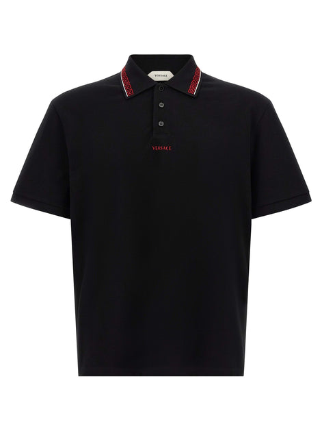 'Greca' polo shirt