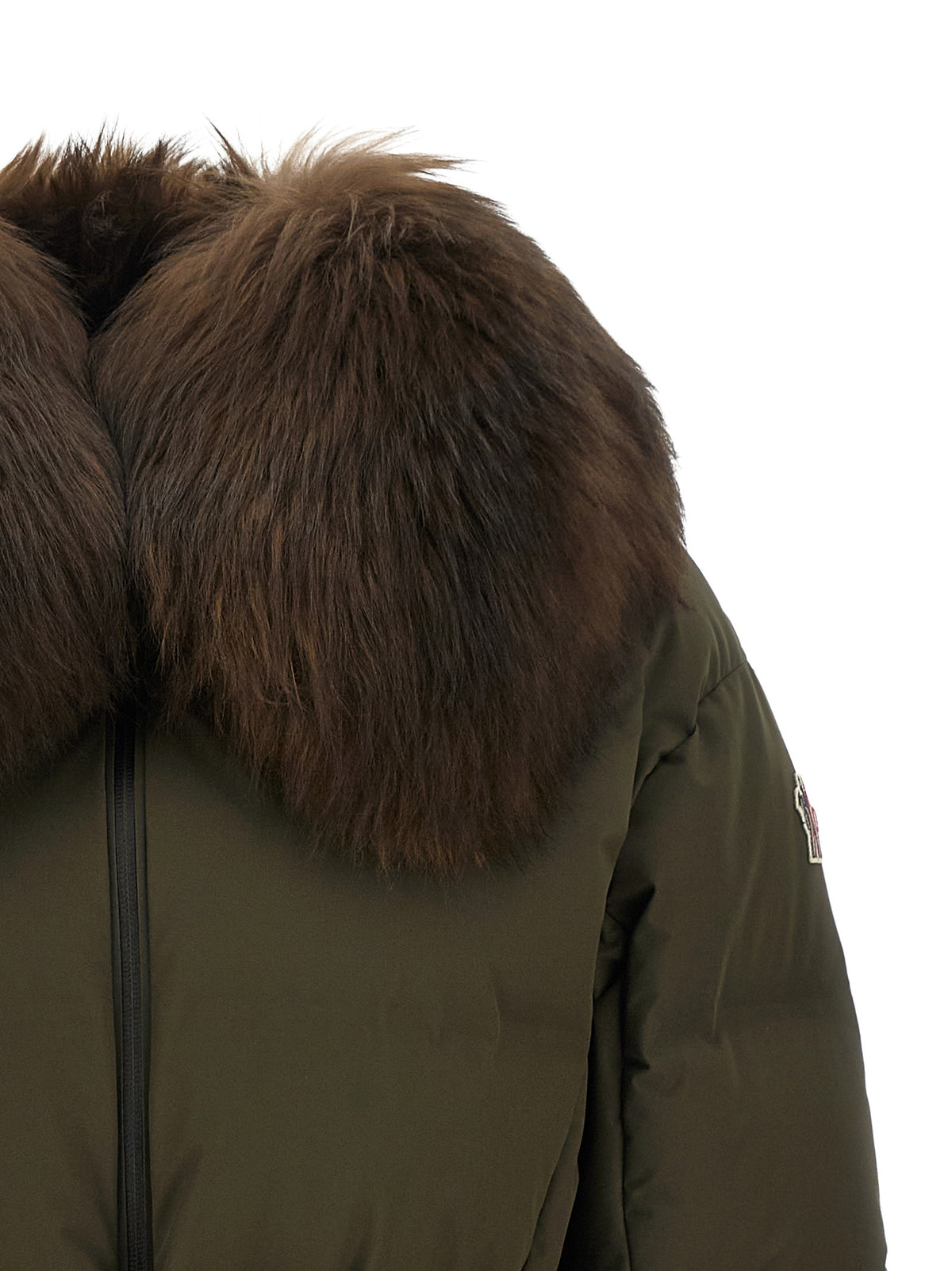 MONCLER GRENOBLE Green 'Sioule' ski down jacket