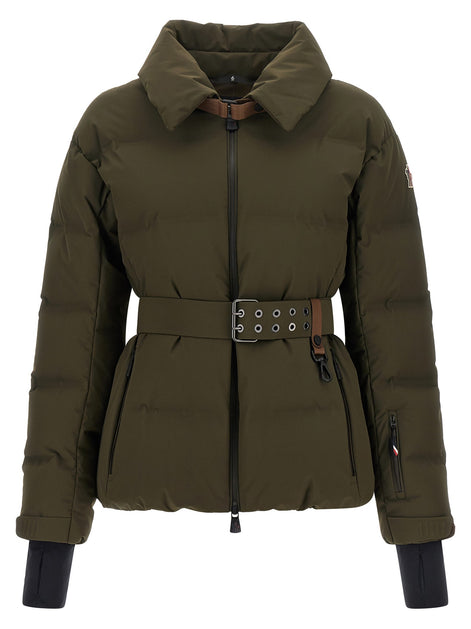 MONCLER GRENOBLE Green 'Sioule' ski down jacket