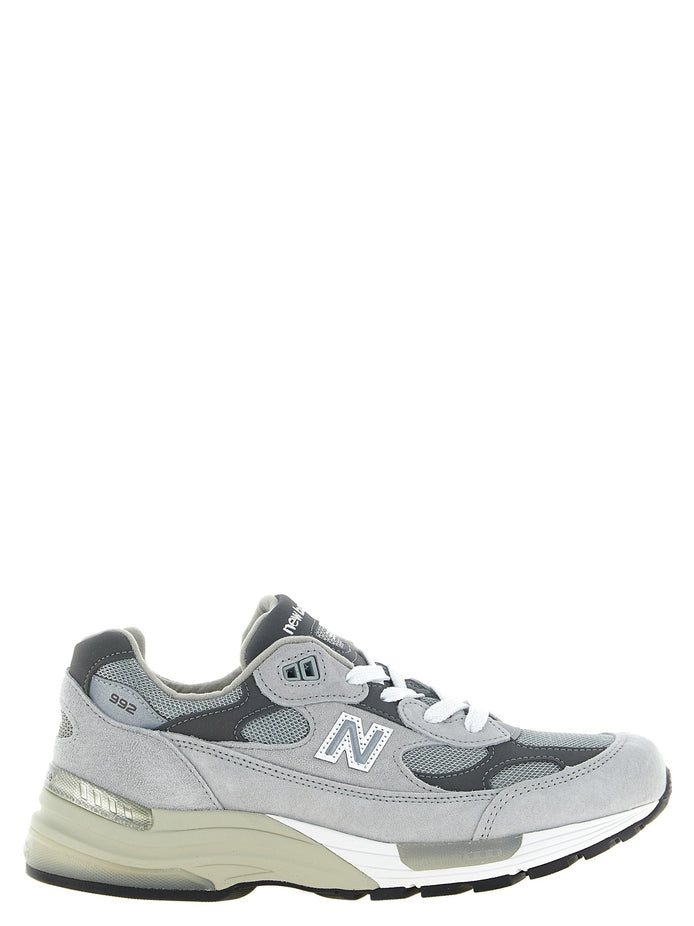 Grey 'Made in USA 992' sneakers
