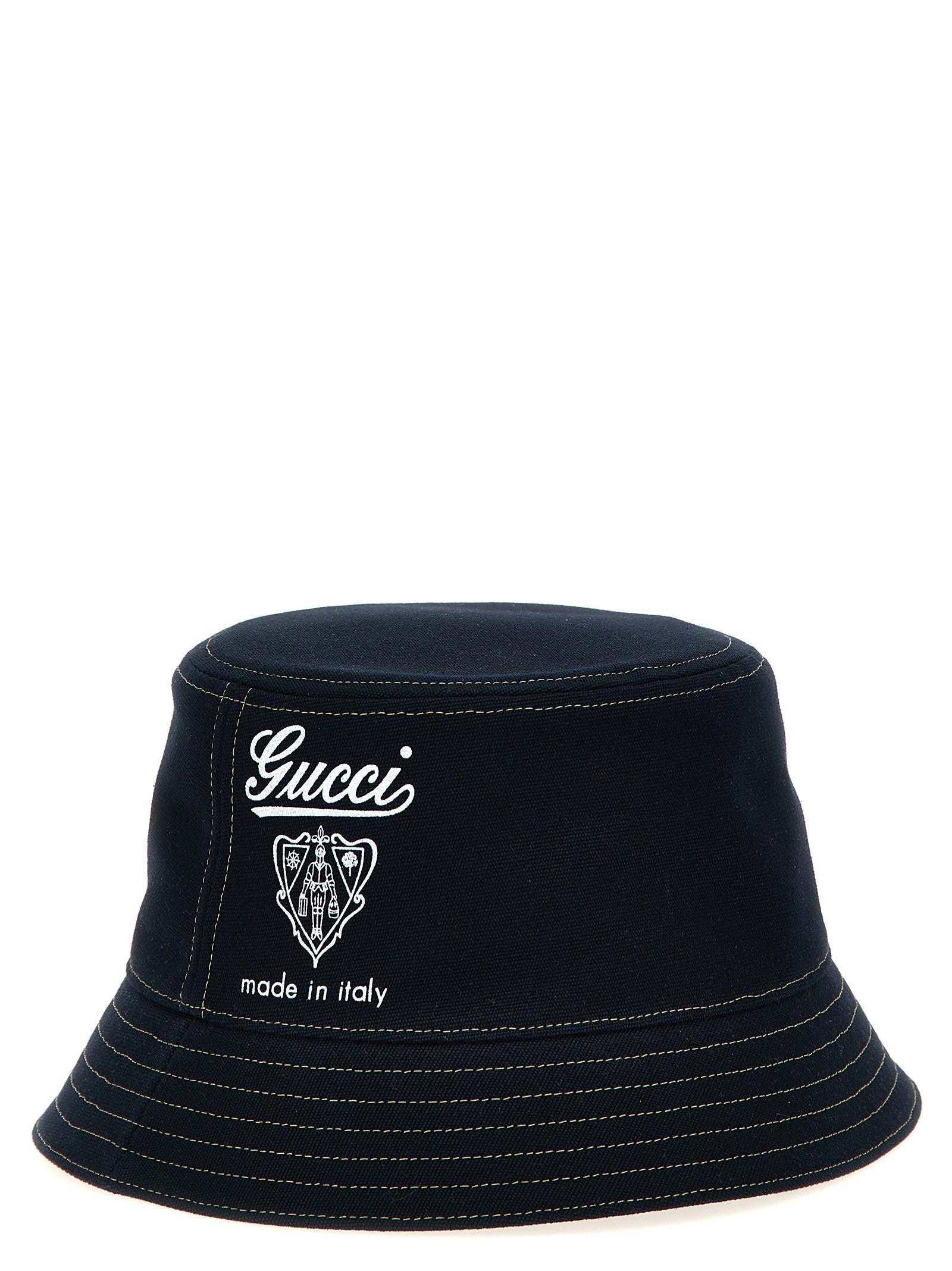 Gucci coat of arms bucket hat