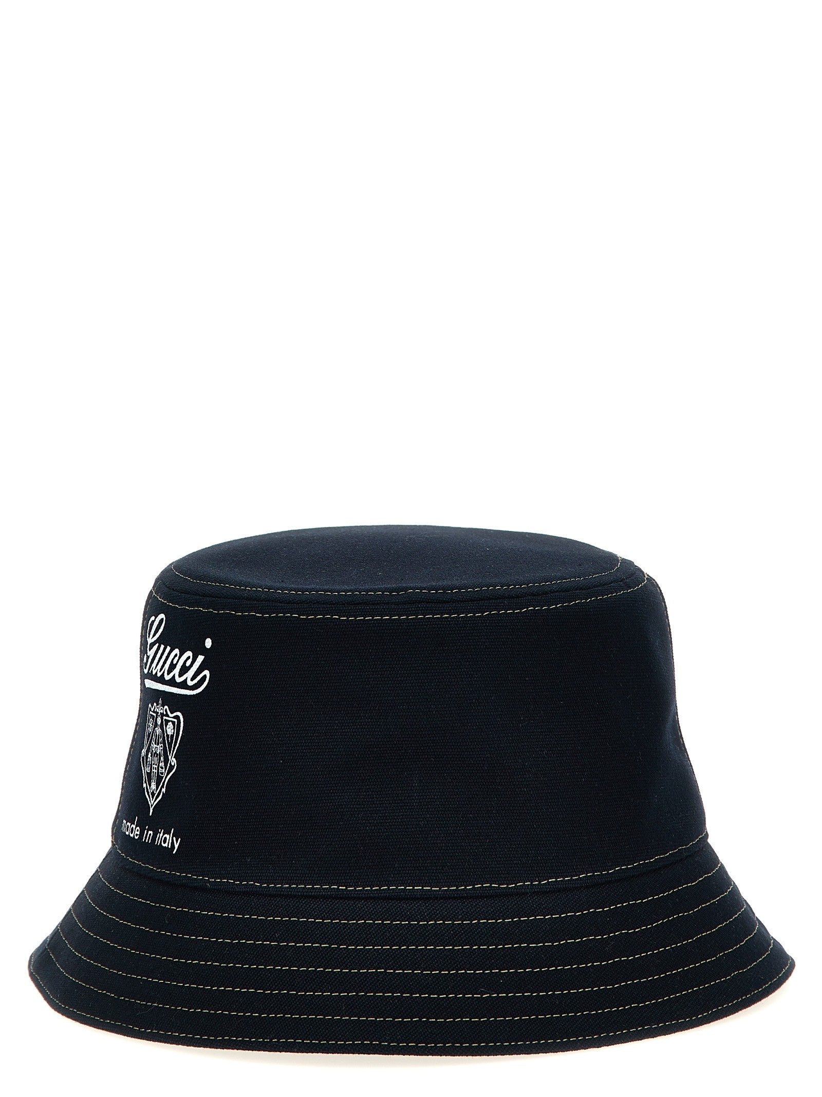 Gucci coat of arms bucket hat