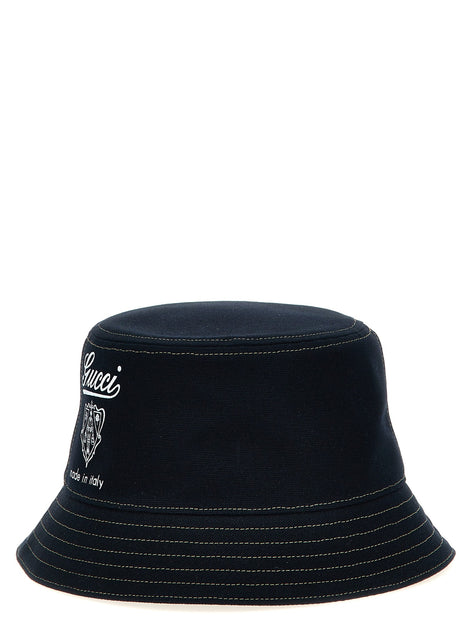 Gucci coat of arms bucket hat