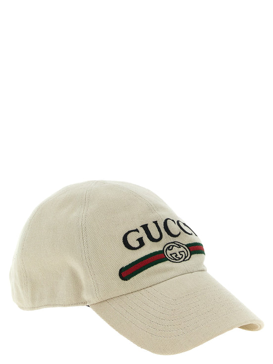 Gucci 'Gucci Web - Incrocio GG' cap