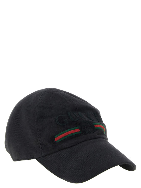 Gucci 'Gucci Web - Incrocio GG' cap