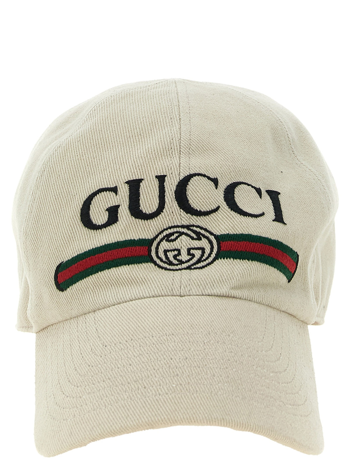 'Gucci Web - Incrocio GG' cap
