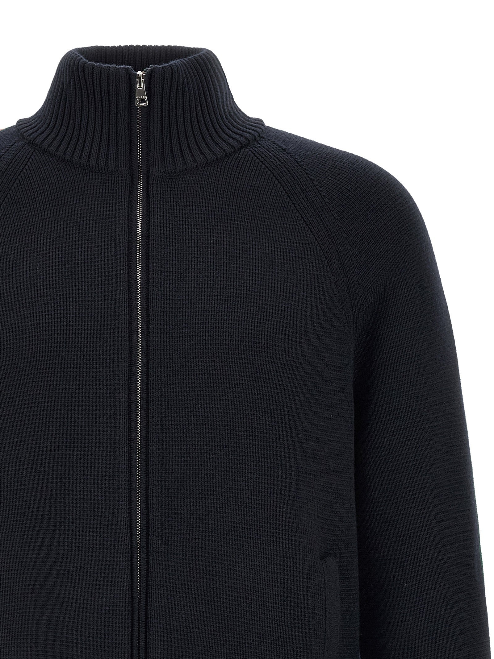 Gucci Gucci Web Ribbon Knitted Jacket
