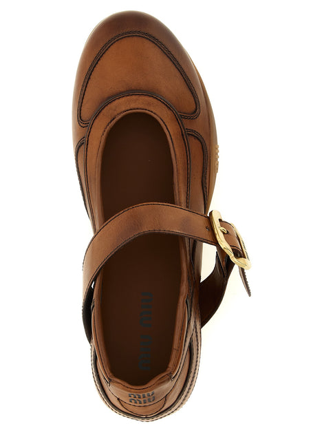 'Gymnasium' ballet flats
