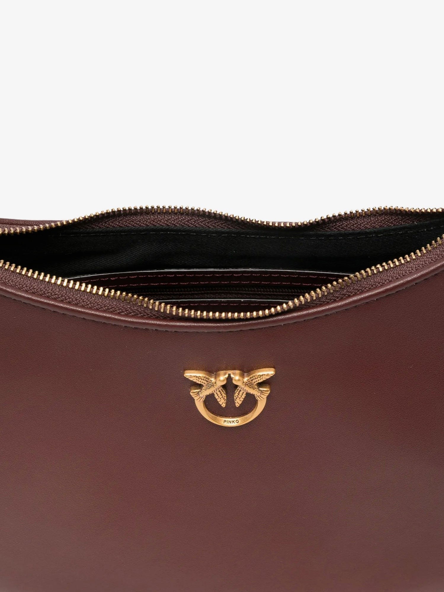 Half Moon Mini leather crossbody bag