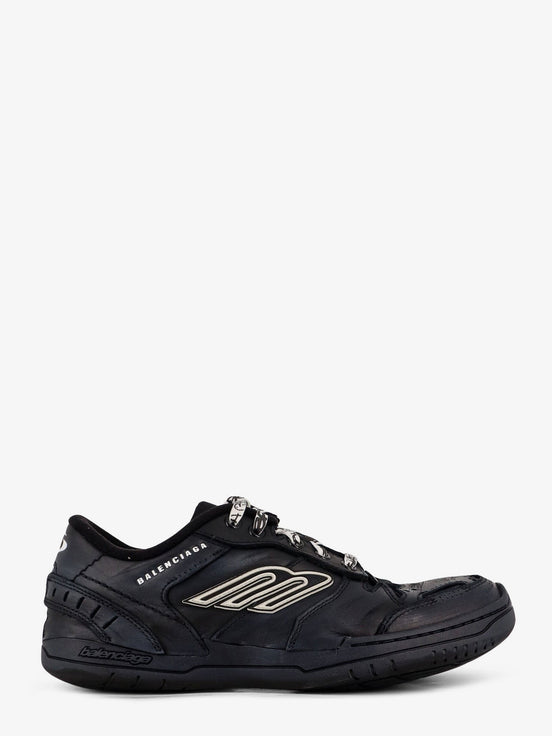 Hamptons Worn-Out low-top leather sneakers