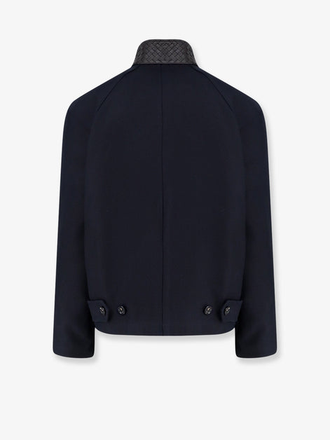 Harrington compact cotton gabardine jacket