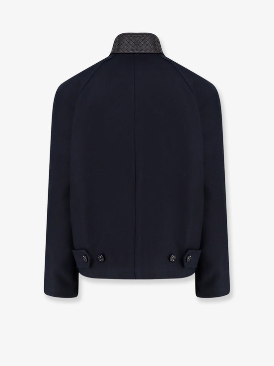 Bottega Veneta Harrington compact cotton gabardine jacket