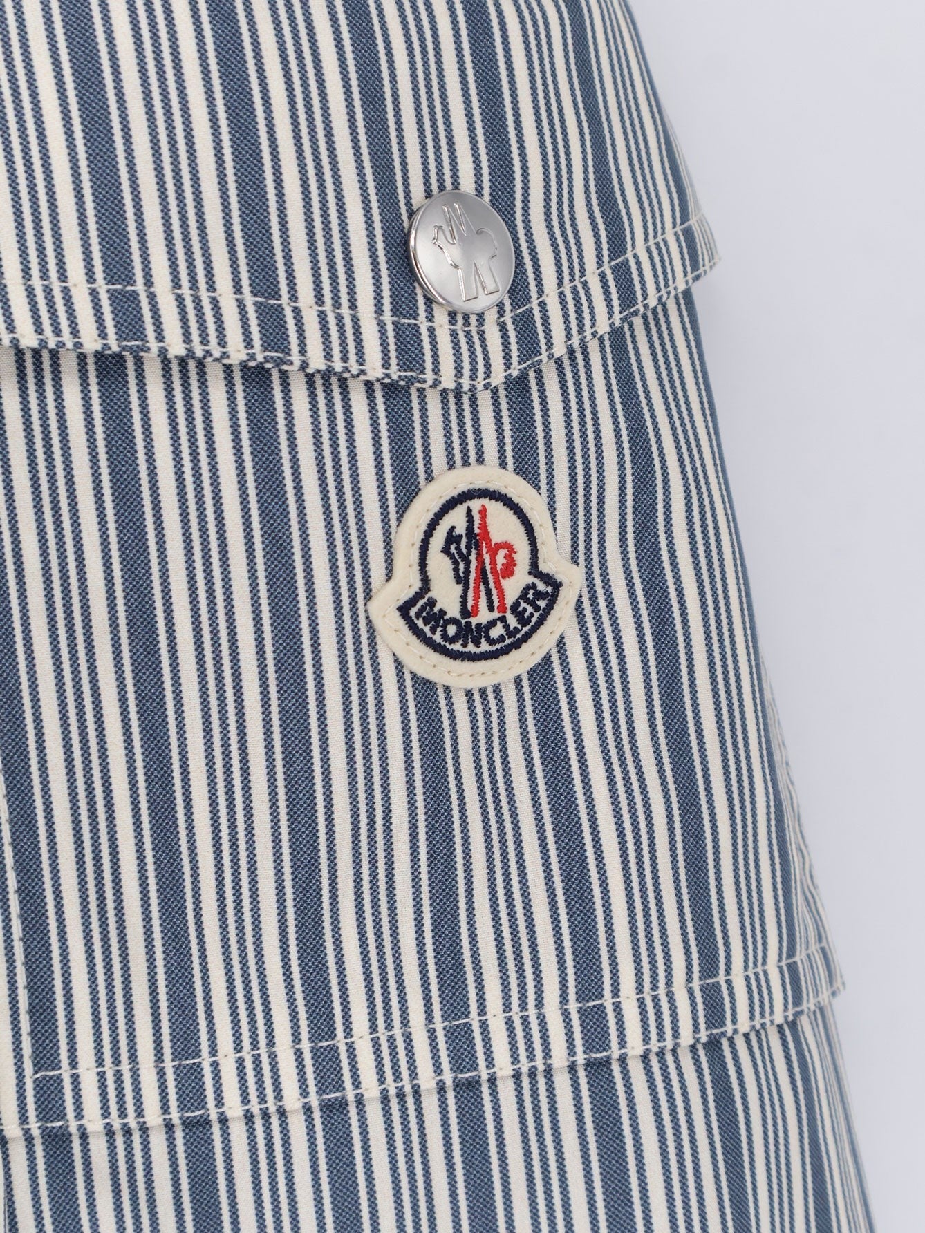 Havas striped cotton jacket