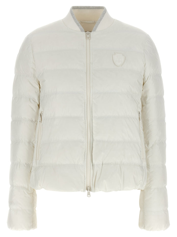 Heraldic coat of arms down jacket