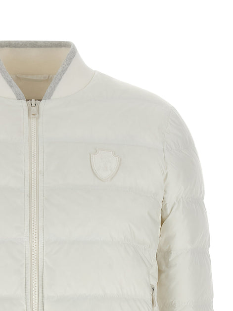 Heraldic coat of arms down jacket