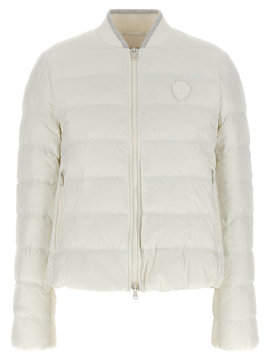 Heraldic coat of arms down jacket