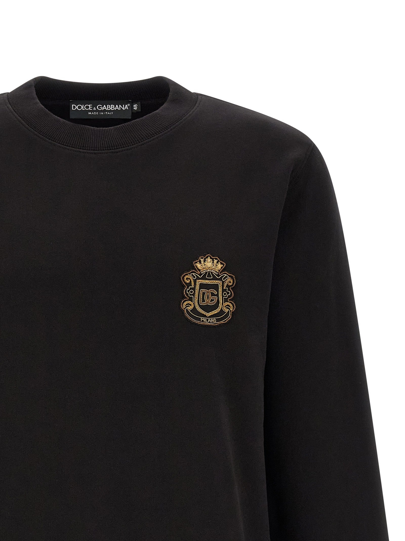 Heraldic patch sweatshirt