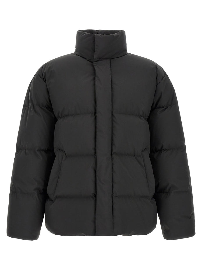 High neck down jacket