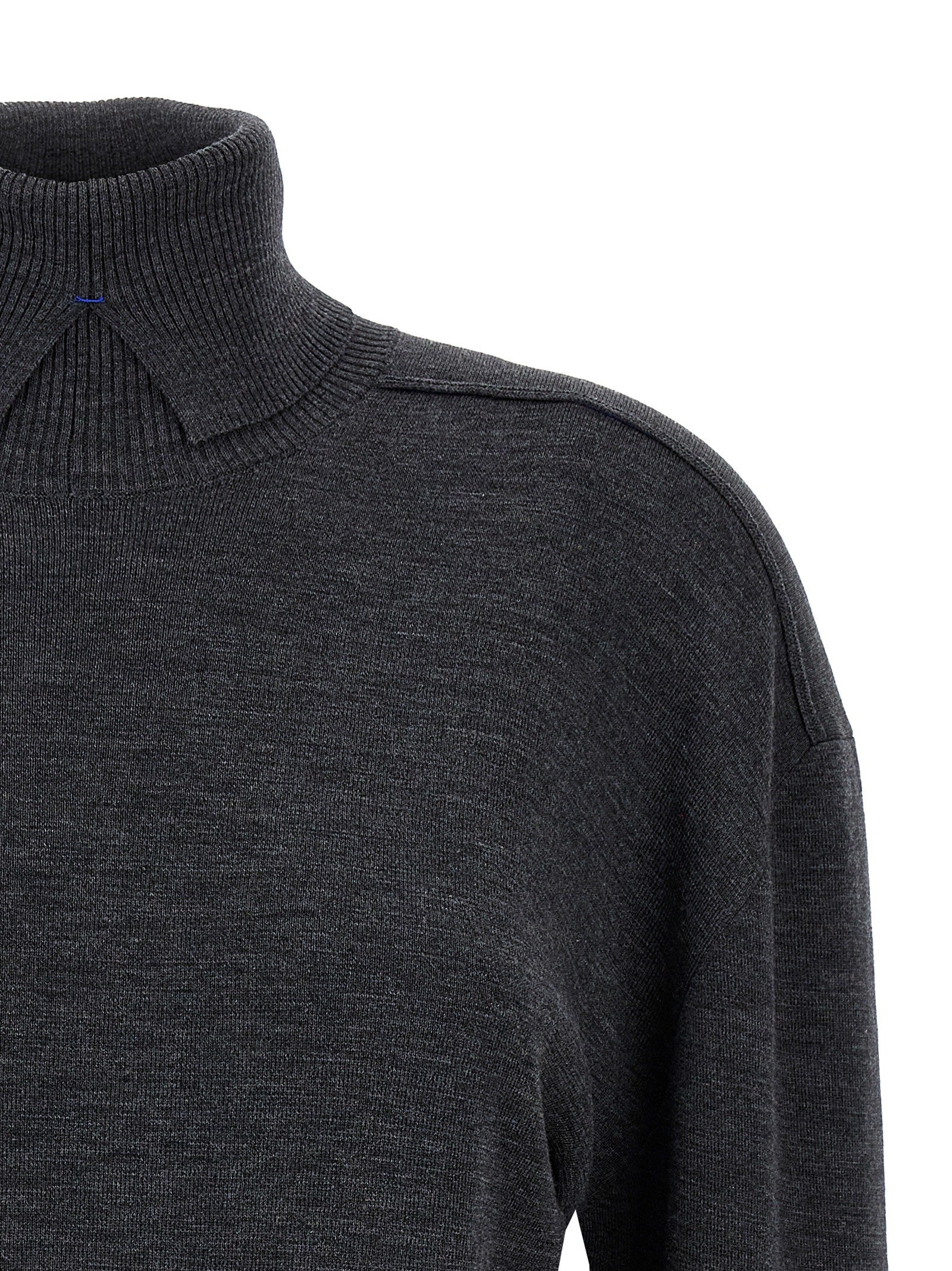 High neck sweater