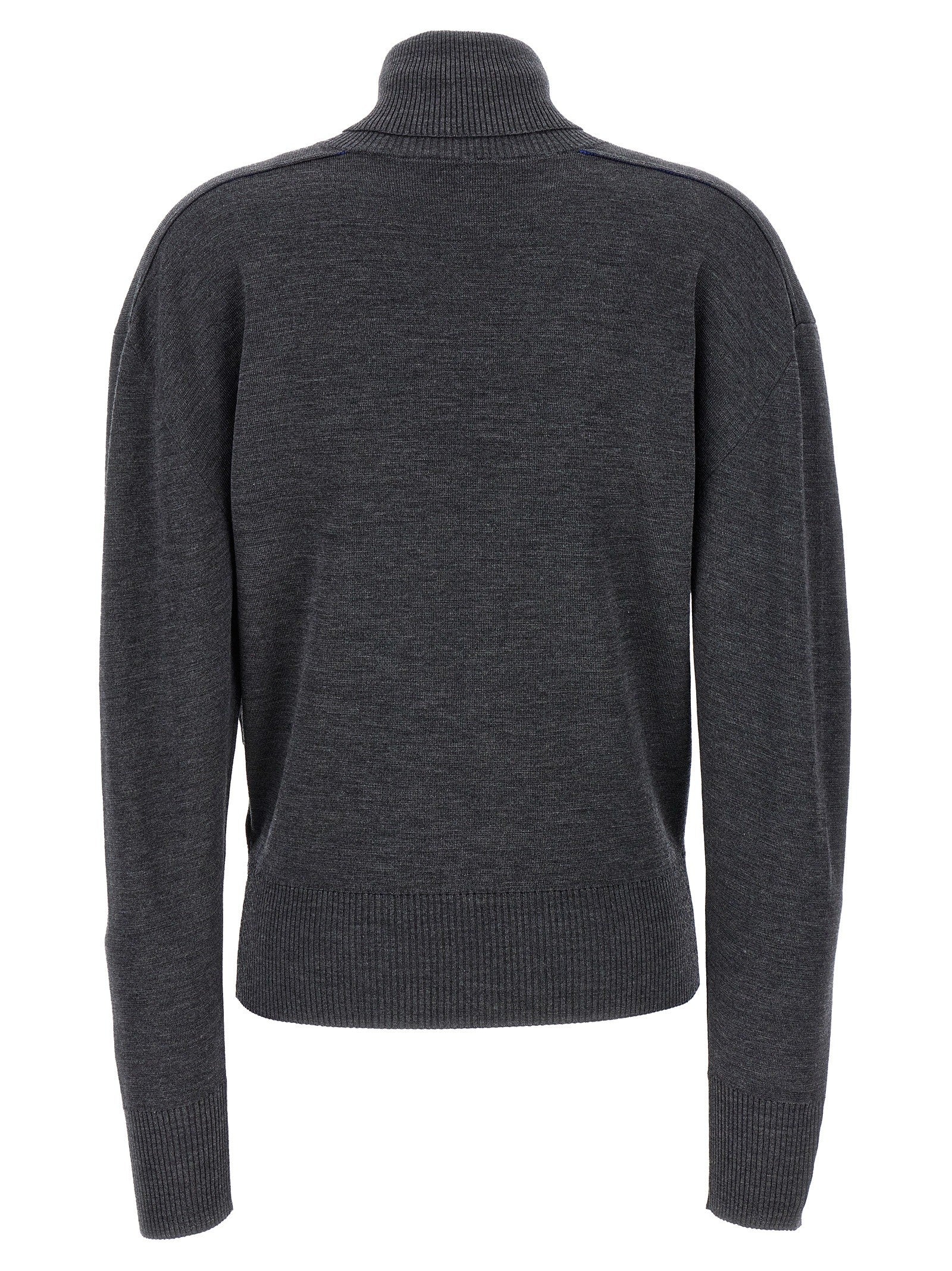 High neck sweater