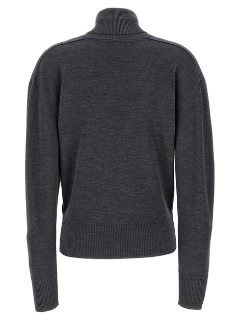 High neck sweater