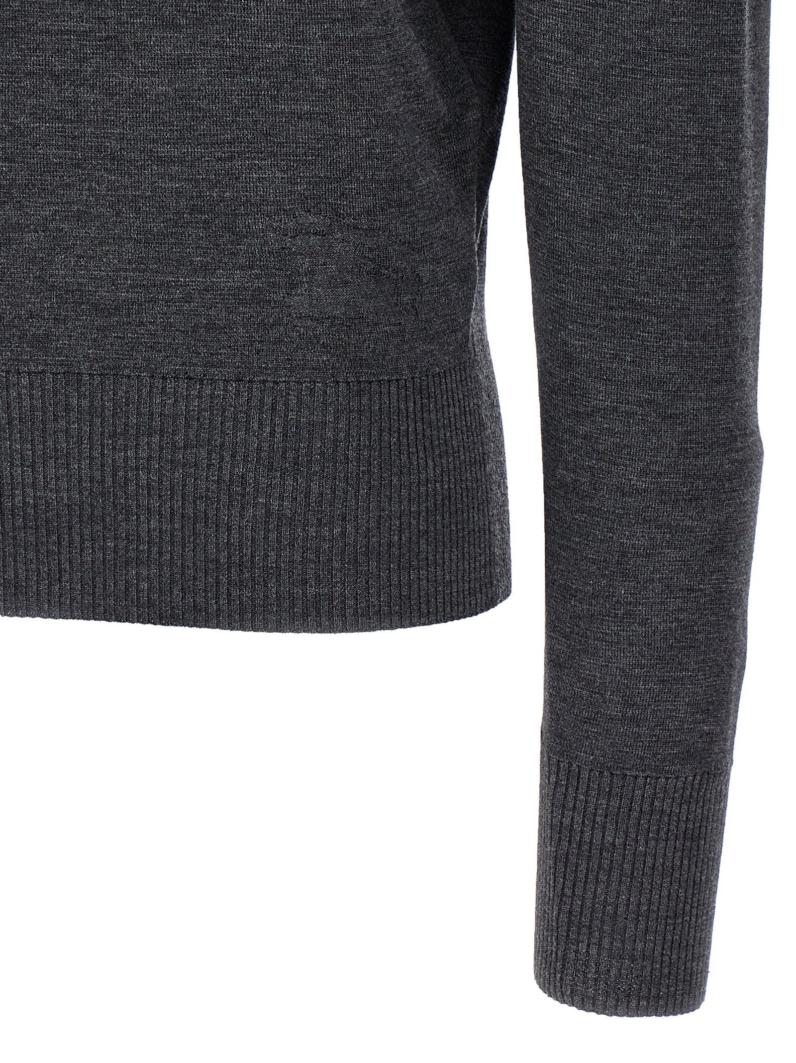 High neck sweater