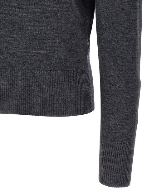 High neck sweater