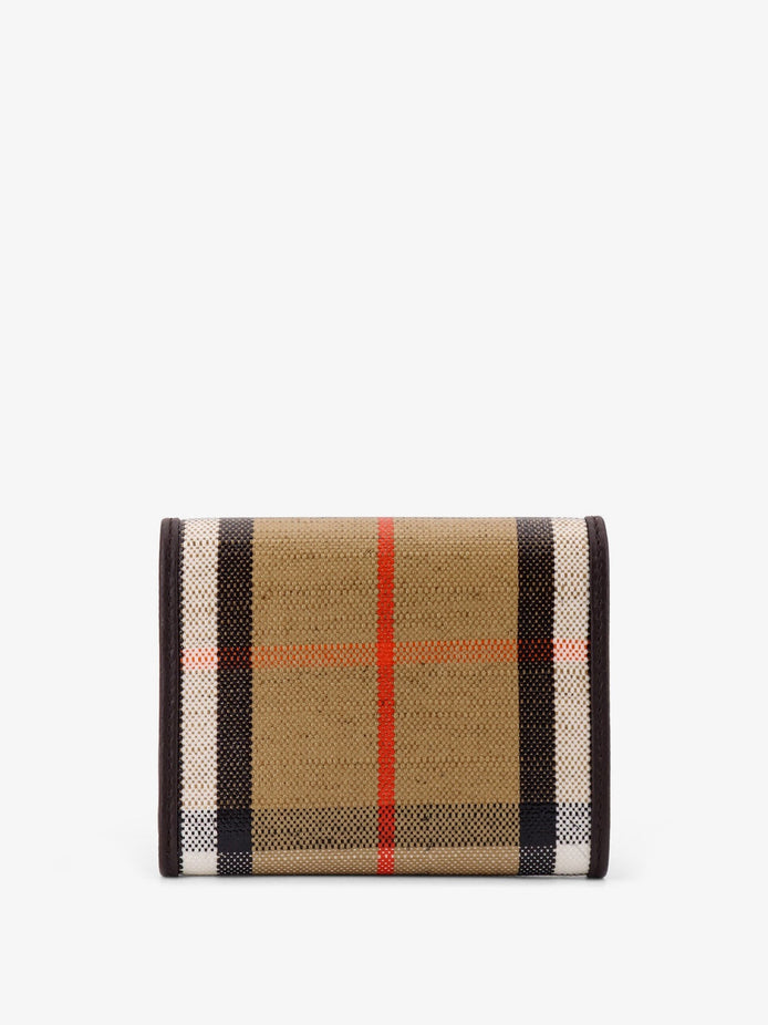 Highlands Compact wallet with leather inserts