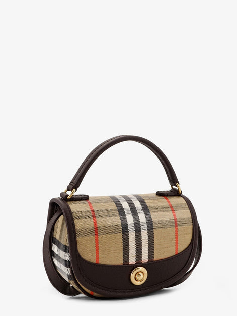 Highlands crossbody bag with iconic Check pattern