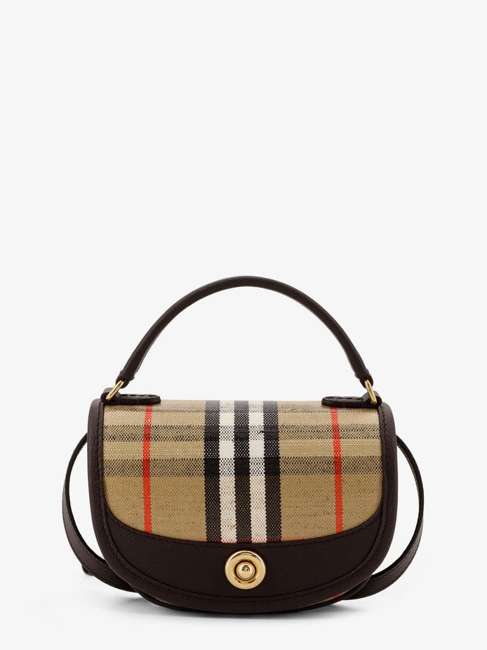 Highlands crossbody bag with iconic Check pattern