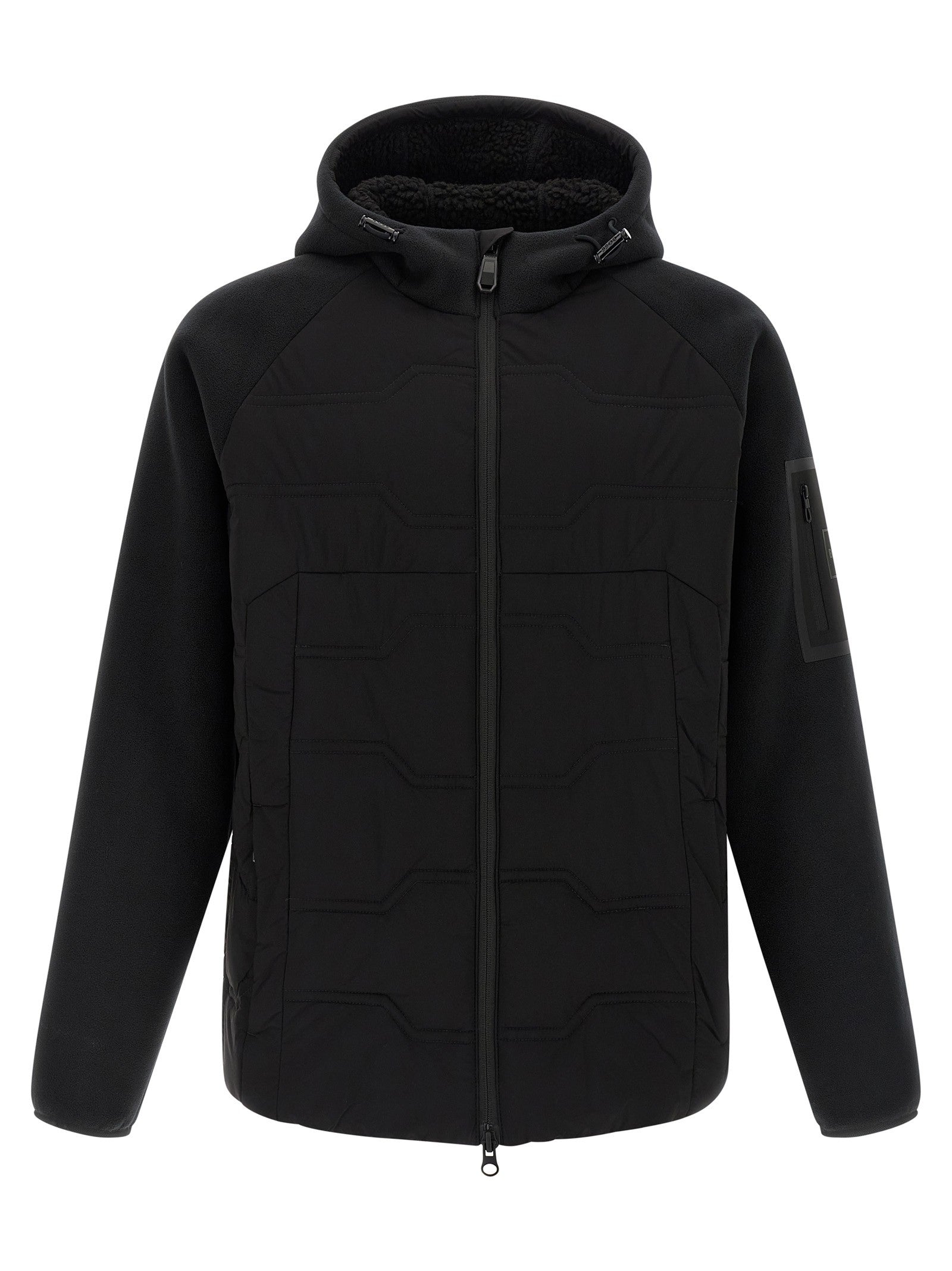 'Hole19' hybrid jacket